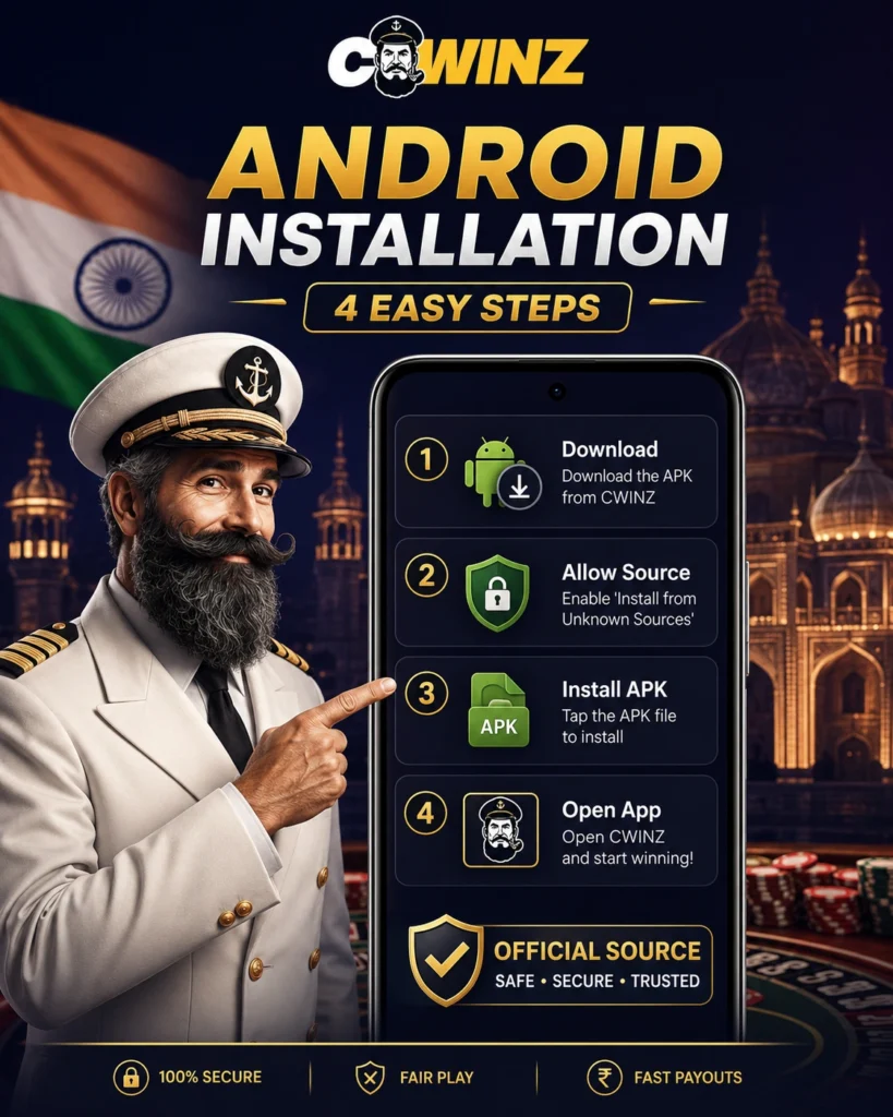 A list of installation steps